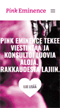 Mobile Screenshot of pinkeminence.fi